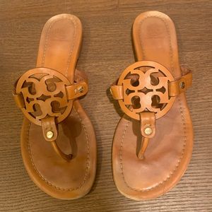 Tory Burch Miller sandal, leather, Size 7.5